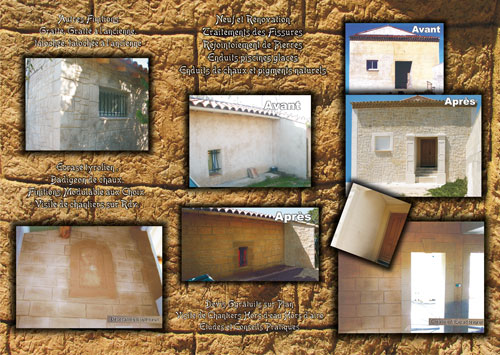 depliant diseign : verso