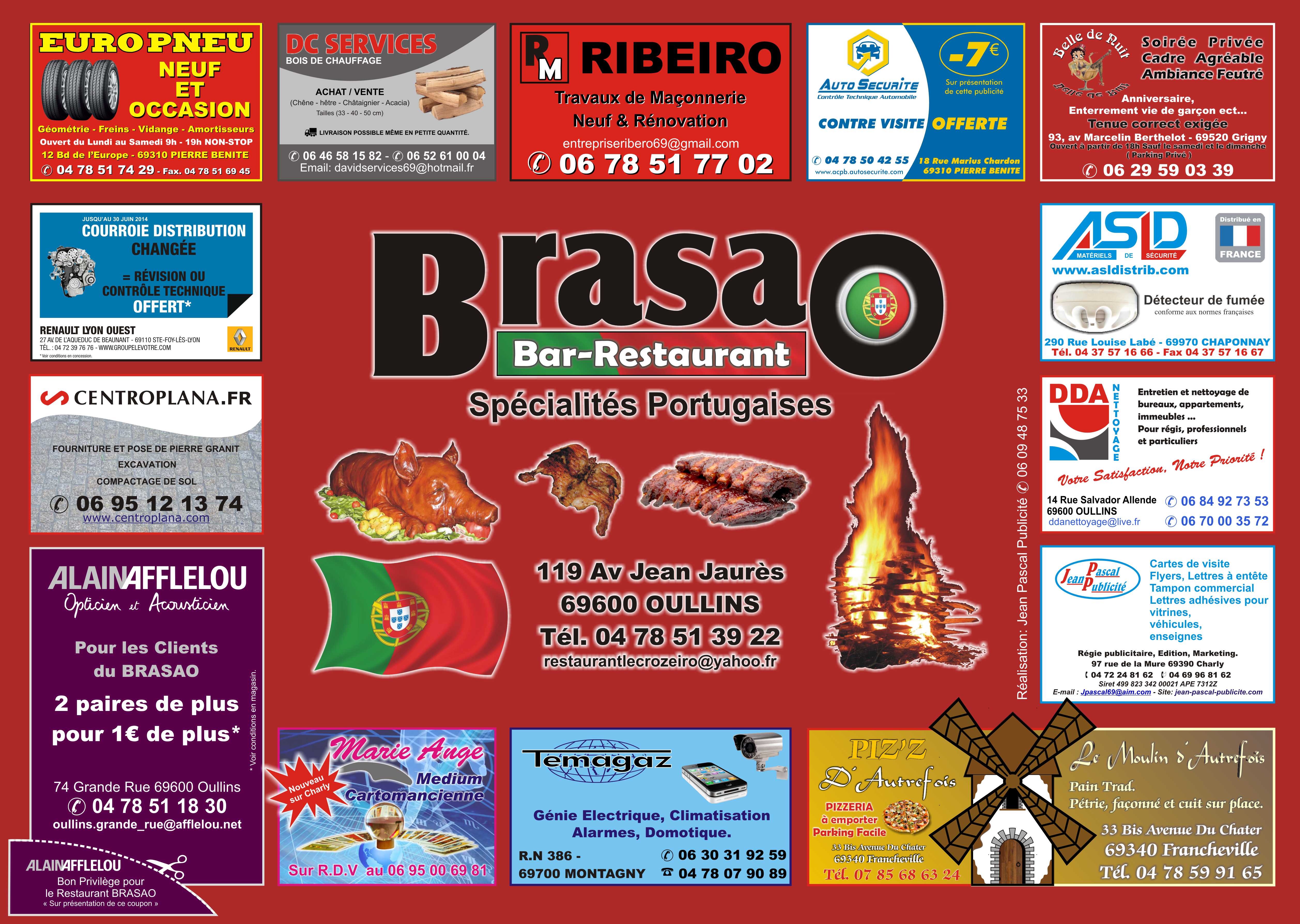 Edition set de table le brasao