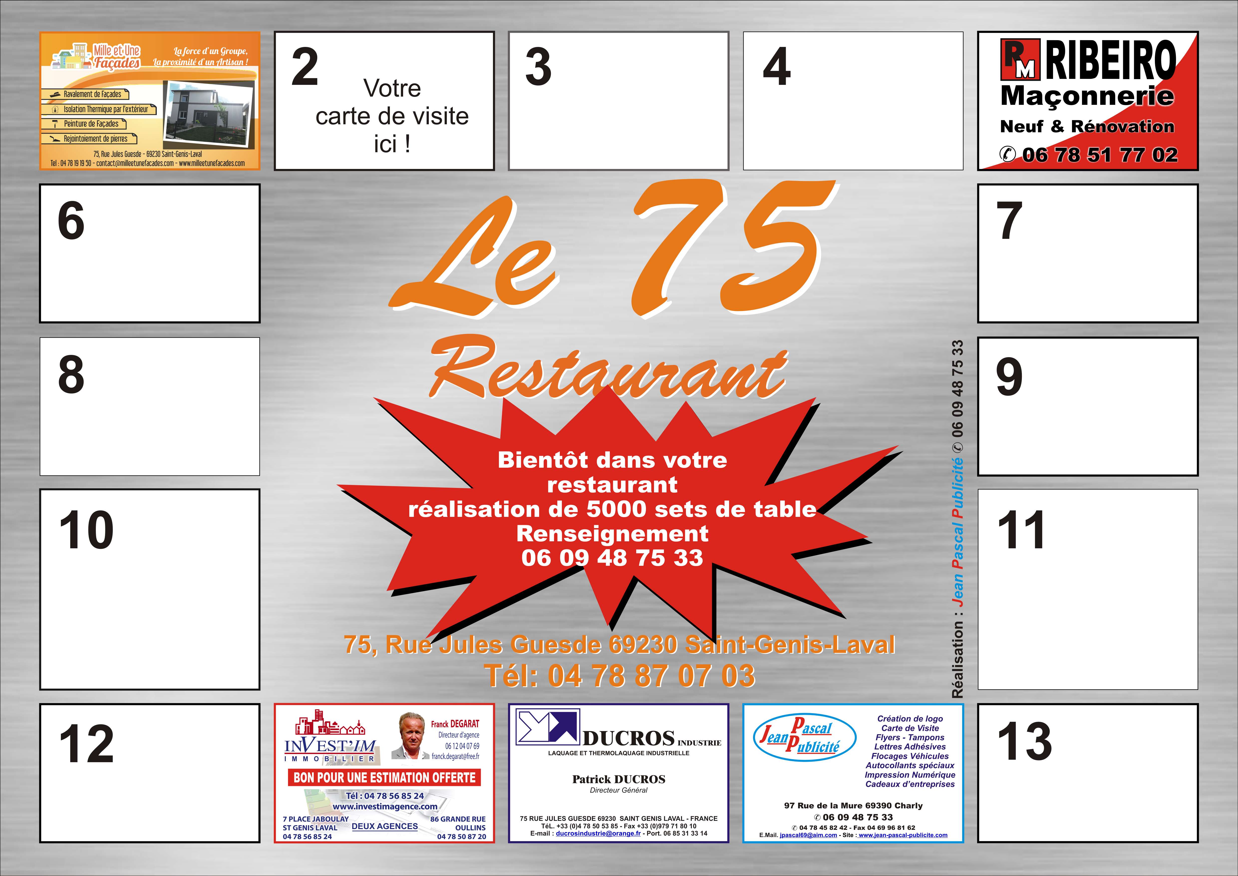 Restaurant le 75